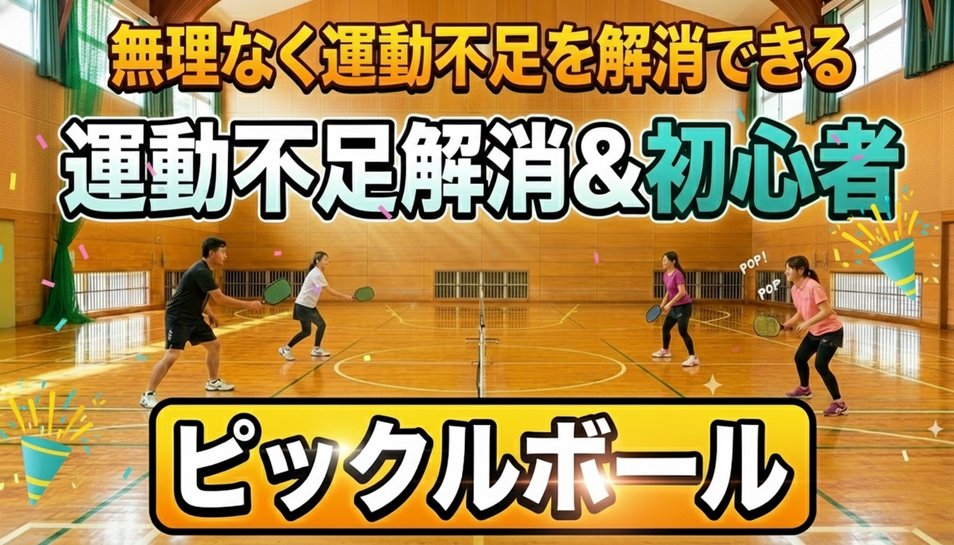 ビギナーピックルボールのイメージ画像